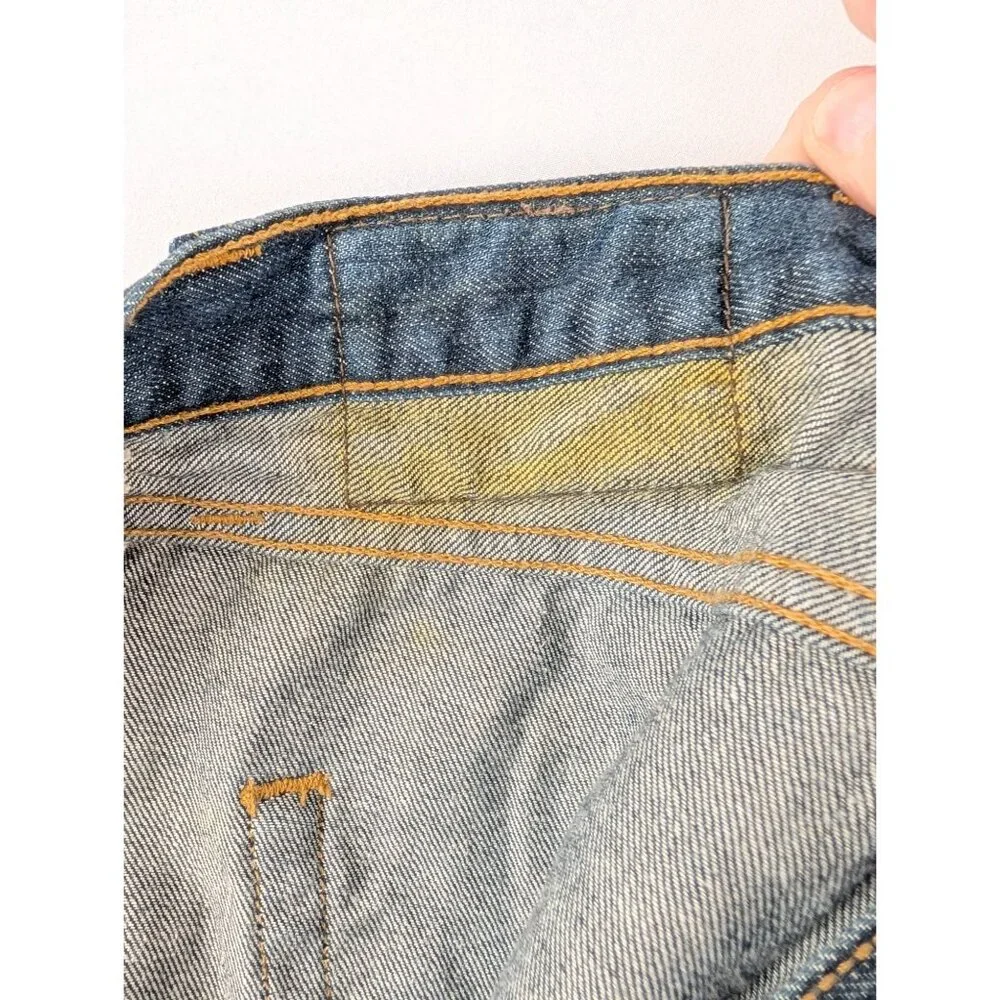 Levis Jeans Mens‎ 40x30 Blue 501 Brooks Brothers Button-Fly USA Made 100% Cotton